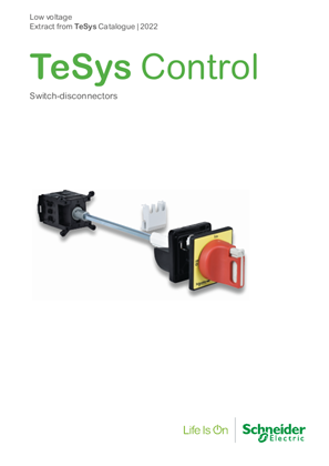 Tesys - chapter B3 - switch-disconnectors Vario - cial ref - digicat